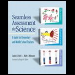 Seamless Assessment in Science  Guide for Elementary and Middle School Teachers