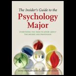 Insiders Guide to the Psychology Major Everything You Need to Know About the Degree and Profession