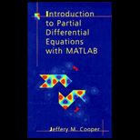 Introduction to Partial Differential Equations With MATLAB