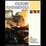 American Culinary Federation  Introduction to Culinary Fundamentals   With CD