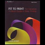 Fit to Print (Canadian Edition)