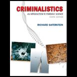 Criminalistics  Introduction to Forensic Science