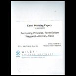 Accounting Principles  Excel Working Papers CD (Sw)