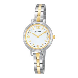 Pulsar Womens Two Tone Classic Bracelet Watch