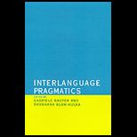 Interlanguage Pragmatics