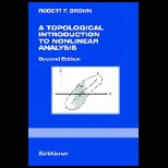 Topological Intro. to Nonlenear Analysis