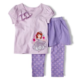 Disney Sofia Skirt Set   Girls 2 10, Purple, Girls