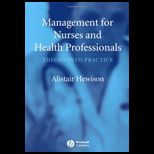 Management for Nurses and Health Prof.