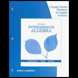 Intermediate Algebra Student Solution. Manual