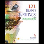 121 Timed Writings With Skillbuilding Drills  With CD