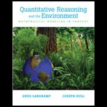 Quantitative Reasoning and the Environment
