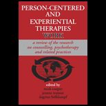 Person Cent. and Experiential Therapies Workbook