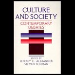 Culture and Society  Contemporary Debates
