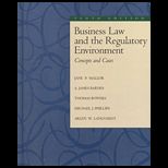 Business Law and Regulation Environment (Text and Student Study Workbook)
