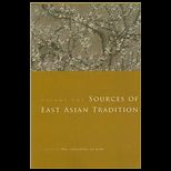 Sources of East Asian Tradition  Premodern Asia