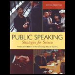 Public Speaking Strategies for Success (Custom)