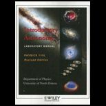 Introductory Astronomy Laboratory Manual CUSTOM<