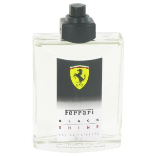 Ferrari Black Shine for Men by Ferrari EDT Spray (Tester) 4.2 oz