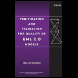 Verification and Validation for Quality of UML 2.0 Models