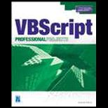 Microsoft Vbscript Professional Project