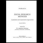 Social Research Methods, Workbook / With 3 IBM Disk