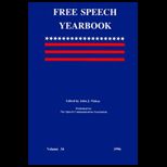 Free Speech Yearbook, Volume 34