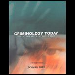 Criminology Today (Custom Package)