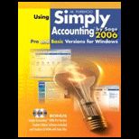 Using Simply Accounting 2006   With 2 CDs (Canadian)