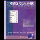 Statistics for Managers Using Microsoft Excel / With CD and Student Manual