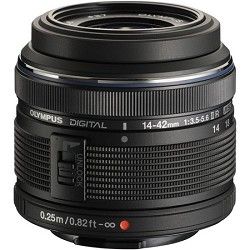 Olympus M.14 42MM F3.5 5.6 2R Zuiko Camera Zoom Lens   Black