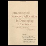 Intrahousehold Resource Allocation In