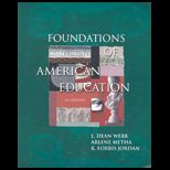Foundations of American Education   Package