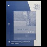 NAKAMA 1 STUDENT ACTIVITY MANUAL