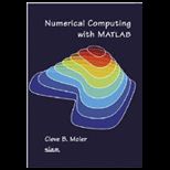 Numerical Computation With Mathlab Rev. Reprint