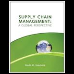 Supply Chain Management  Global Perspect
