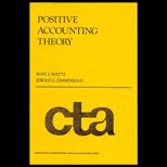 Positive Accounting Theory