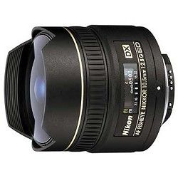 Nikon 10.5mm  F/2.8G ED IFAF DX Fisheye Lens, With Nikon 5 Year USA Warranty