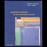 Essentials of Statistics for the Behavioral Sciences   Package