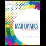 Survey of Mathmatics With Applications