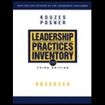 Leadership Practices Inventory (LPI)   Observer