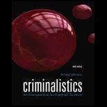 Criminalistics  Introduction to Forensic Science   Text