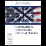 South Western Federal Taxation  Corp., 2013   With CD and Card