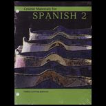 Course Materials for Spanish 2CUSTOM PKG. <