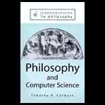 Philosophy and Computer Science