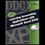 Learning Accounting Application With Microsoft Excel 2002 / With CD