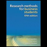 Research Methods for Business Students