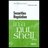 Securities Regulation in a Nutshell