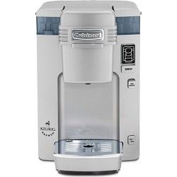 Cuisinart Compact Single Serve Brewing System   Powered by Keurig   White