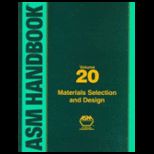 Asm Handbook, Volume 20 Materials Select