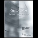 Oil and Gas  Federal Income Taxation